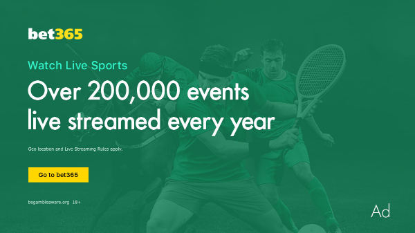 Live streaming on the bet365 app