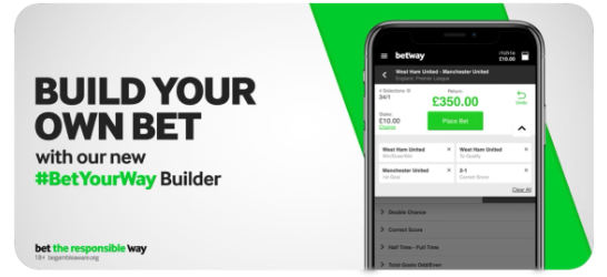 Betway Bet Builder