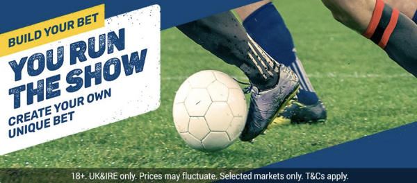 Coral Build Your Bet banner