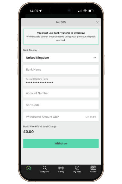 how to withdraw funds