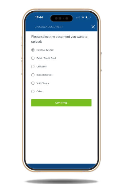 Uploading documents