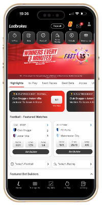 Ladbrokes screenshot