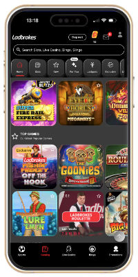 Ladbrokes casino app homepage