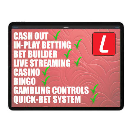 Ladbrokes features