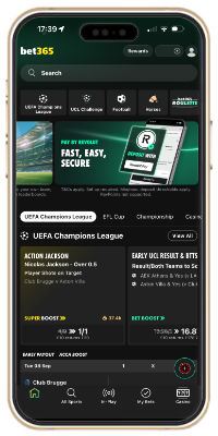 bet365 screenshot