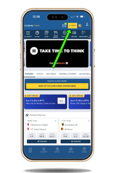 Checking open bets
