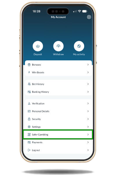 BetVictor responsible gambling tools